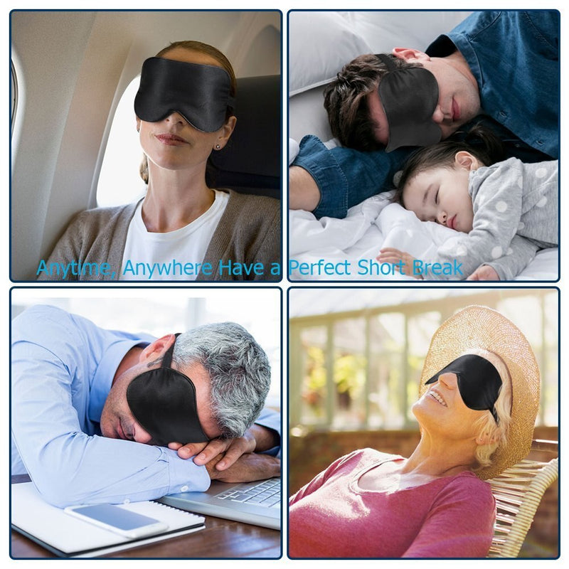 Comfortable 100% Natural Silk Sleeping Eye Cover