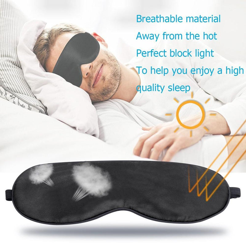 Comfortable 100% Natural Silk Sleeping Eye Cover