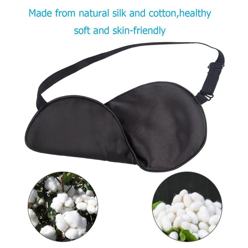 Comfortable 100% Natural Silk Sleeping Eye Cover