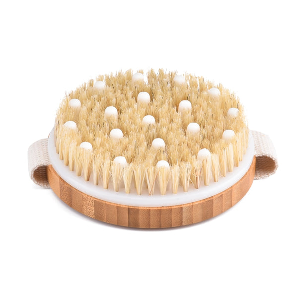 Handheld Natural bristles Bath brush Body Massage