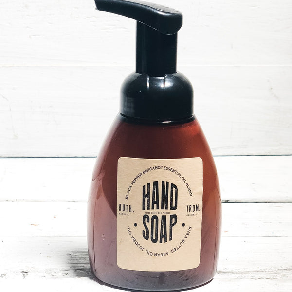 Natural Foaming Hand Wash- Black Pepper Bergamot