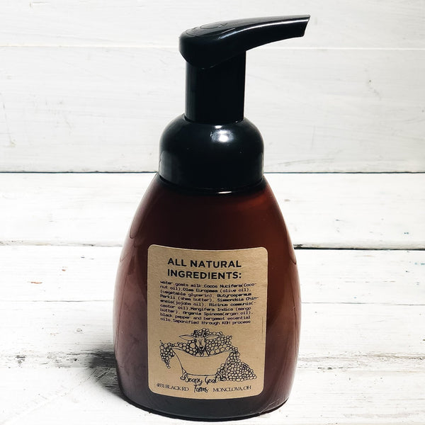 Natural Foaming Hand Wash- Black Pepper Bergamot