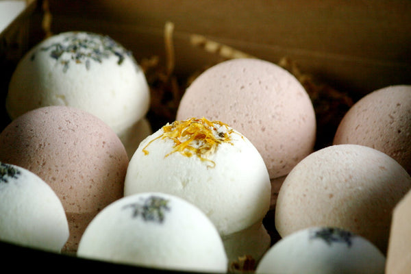 Nine Bath Bombs Gift Set, Natural Bath Bomb set,