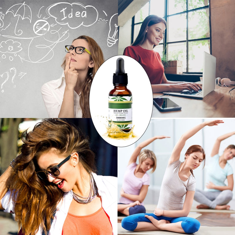 Natural Hemp Seed Oil 30ml Hemp Oil Organic Pure