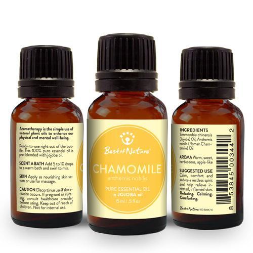 Roman Chamomile Essential Oil blended with Jojoba