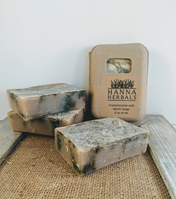 Frankincense and Myrrh Soap - handmade soap - soap