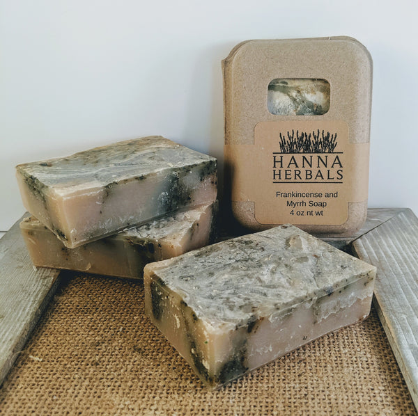 Frankincense and Myrrh Soap - handmade soap - soap