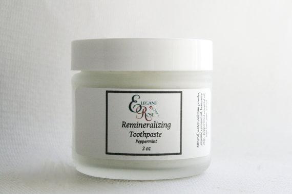 Natural Remineralizing Toothpaste, Flouride Free