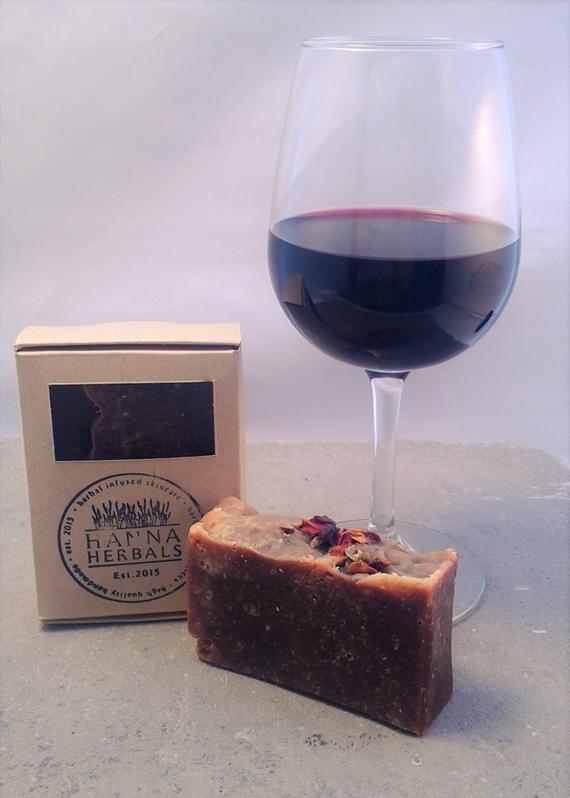 Merlot Soap - Wine Soap - bridesmaid gifts -  swag