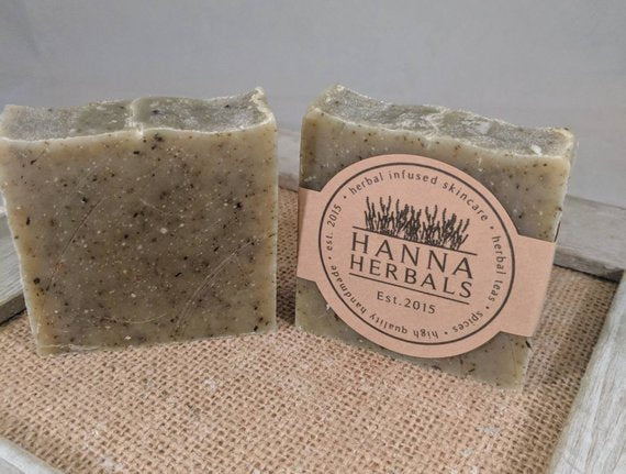 Herbal Garden Soap - cold processed soap -