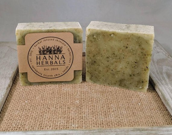 Comfrey and Nettle Facial Herbal Soap -soap -