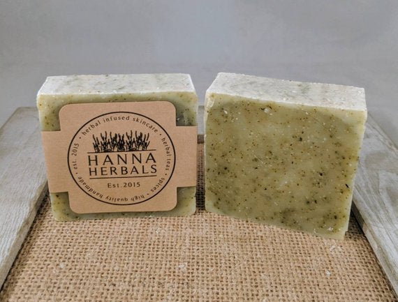 Comfrey and Nettle Facial Herbal Soap -soap -