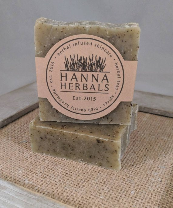 Herbal Garden Soap - cold processed soap -