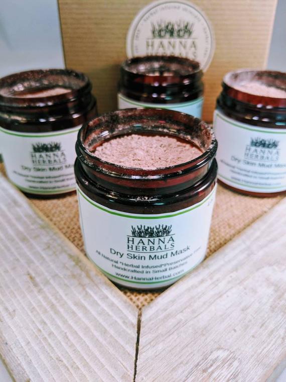 Dry Skin Mud Mask - face mask - clay - facial