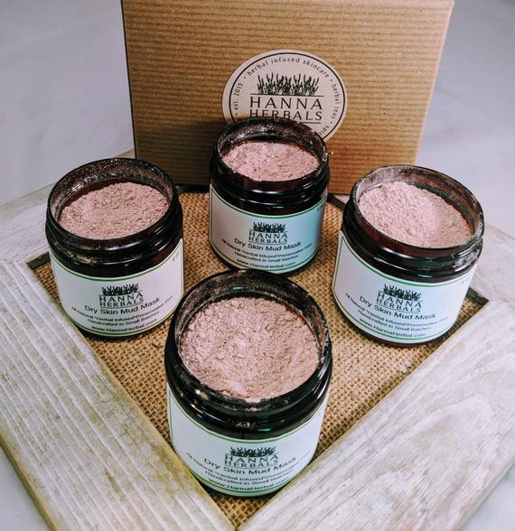 Dry Skin Mud Mask - face mask - clay - facial