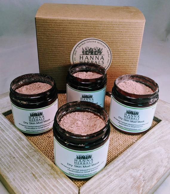 Dry Skin Mud Mask - face mask - clay - facial