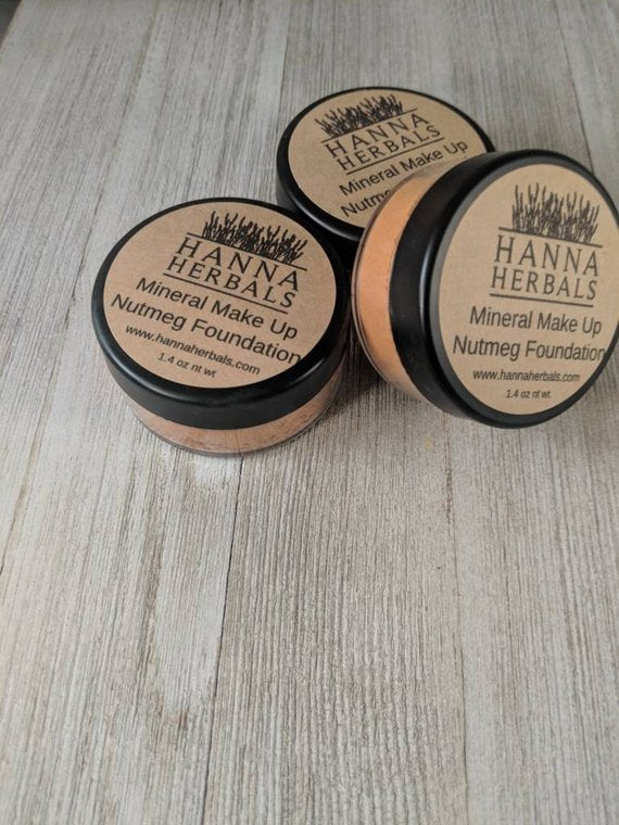 Nutmeg Foundation - mineral makeup - foundation -