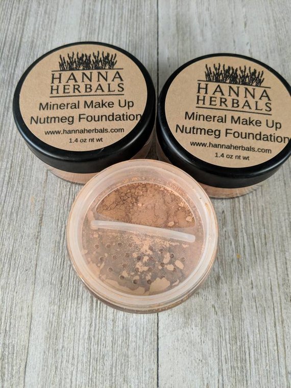 Nutmeg Foundation - mineral makeup - foundation -