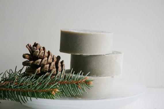 Fresh Pine Handmade Shaving Soap Bar - Essential