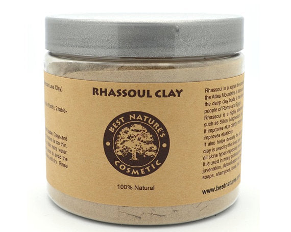Moroccan Rhassoul, Lava Clay. Face Mask. Body