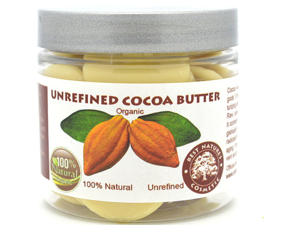 Pure Natural Cocoa Butter Organic Wafers Unrefined