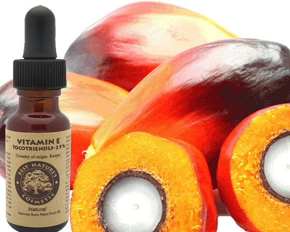 Natural Vitamin E (Tocotrienols - 25%) Derived